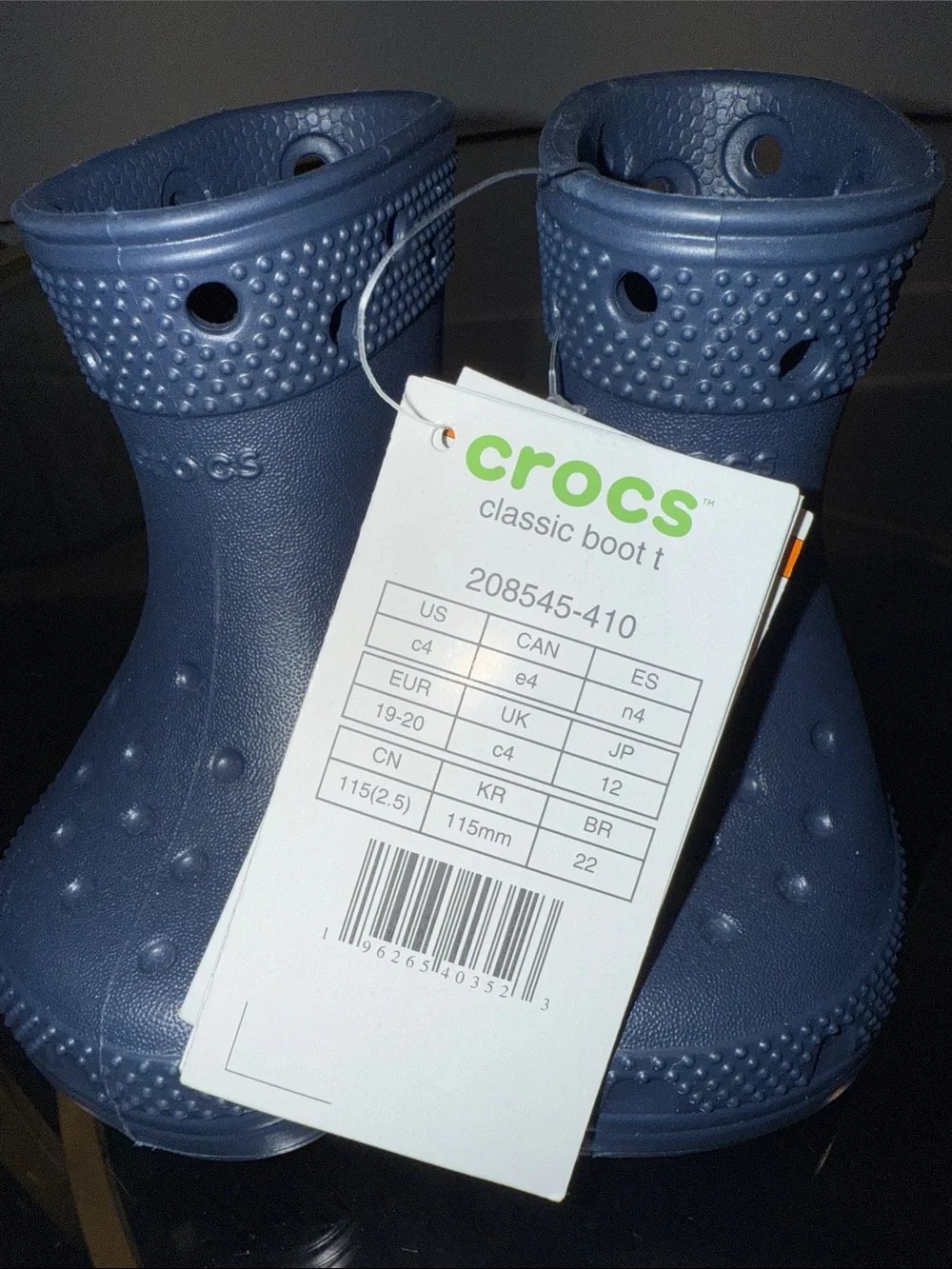 Toddler Crocs Rainboots